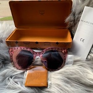 MCM pink sunglasses